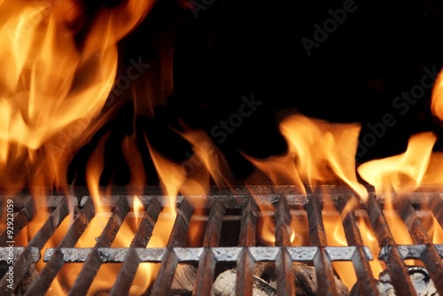 Hot Barbecue Grill