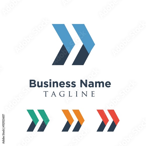 Arrow vector logo icon