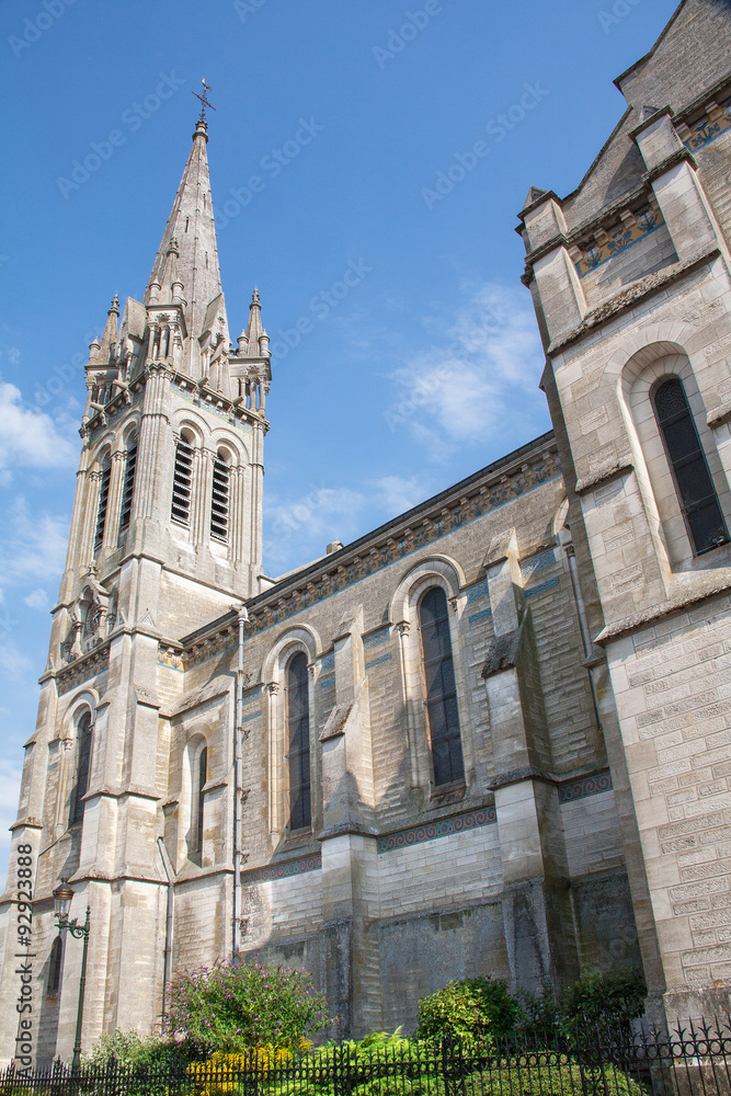 Eglise saint Etienne, Briare, Loiret, Pays de Loire, France 