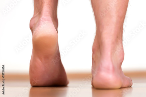Male feet heels © koszivu