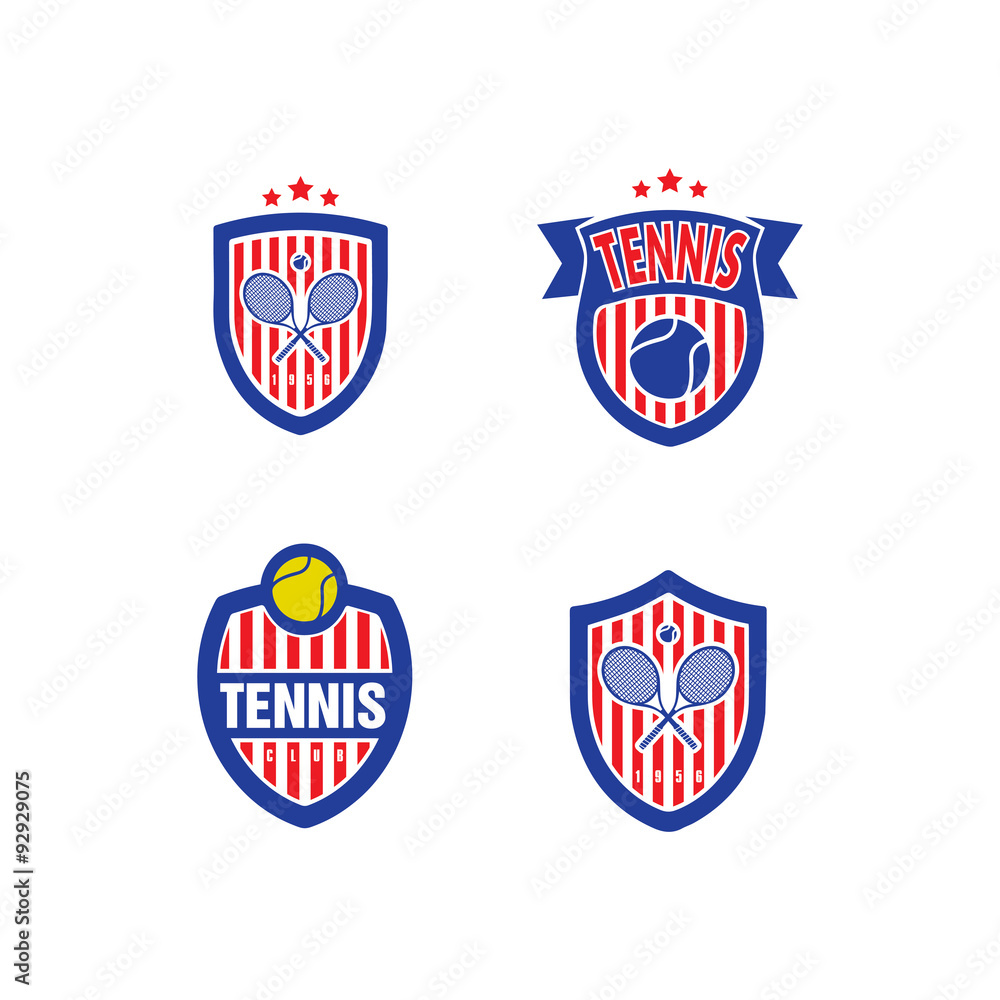 Tennis Vector Logo Template Tennis Vector Logo Template