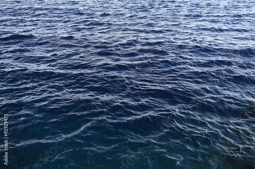 Texture sea water waves