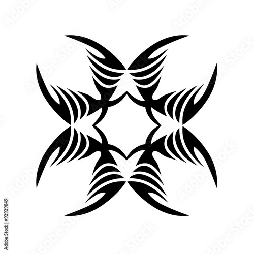 Tattoo tribal vector design. Pattern. Design. Tattoo. Ornament.