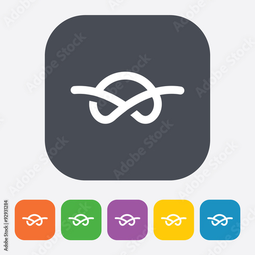 Illustration of fishing and fish icon