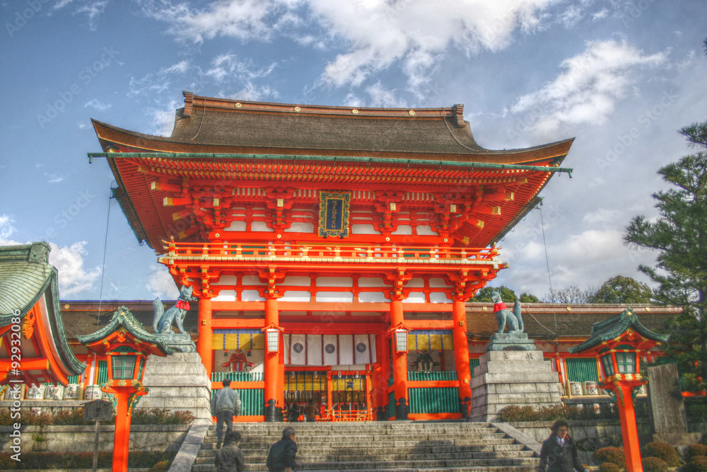 旅行先で撮った伏見稲荷です。 Stock Photo Adobe Stock