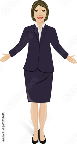 Femme d'affaire Manager Patron 01