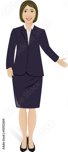 Femme d'affaire Manager Patron 04