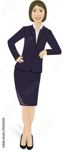 Femme d'affaire Manager Patron 05
