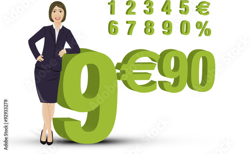 Femme d'affaire Manager Patron PRIX