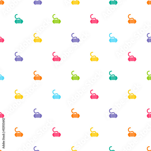 Illustration of fishing and fish icon