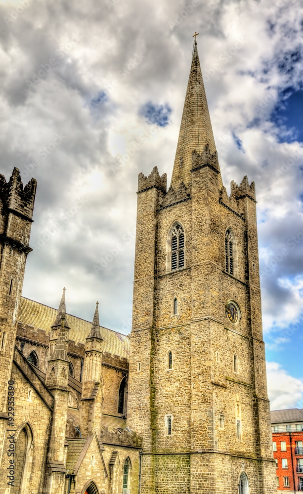 Saint Patrick's Cathedral in Dublin - Ireland