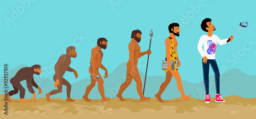 Concept of Human Evolution from Ape to Man