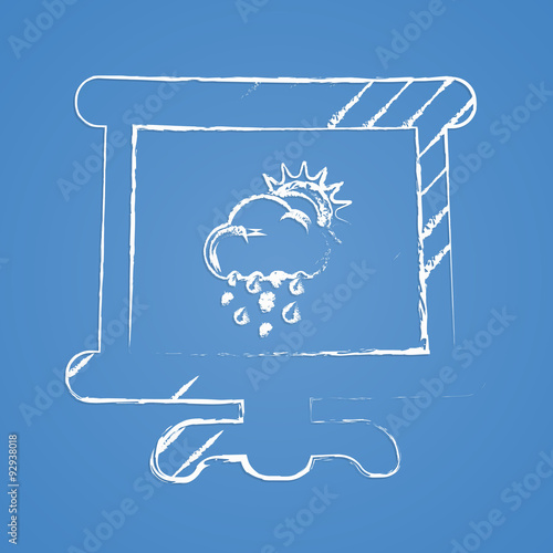 Illustration of weather icon