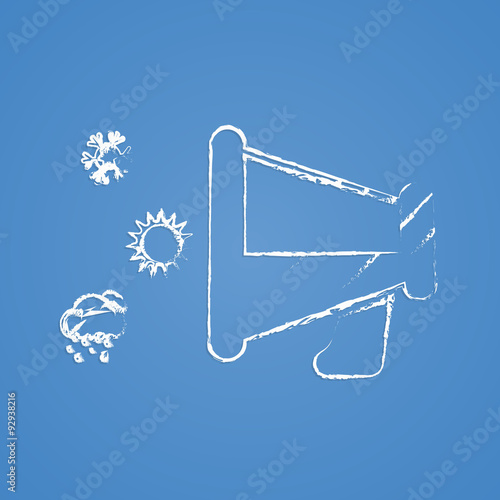 Illustration of weather icon