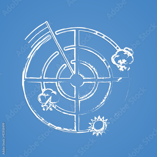 Illustration of weather icon