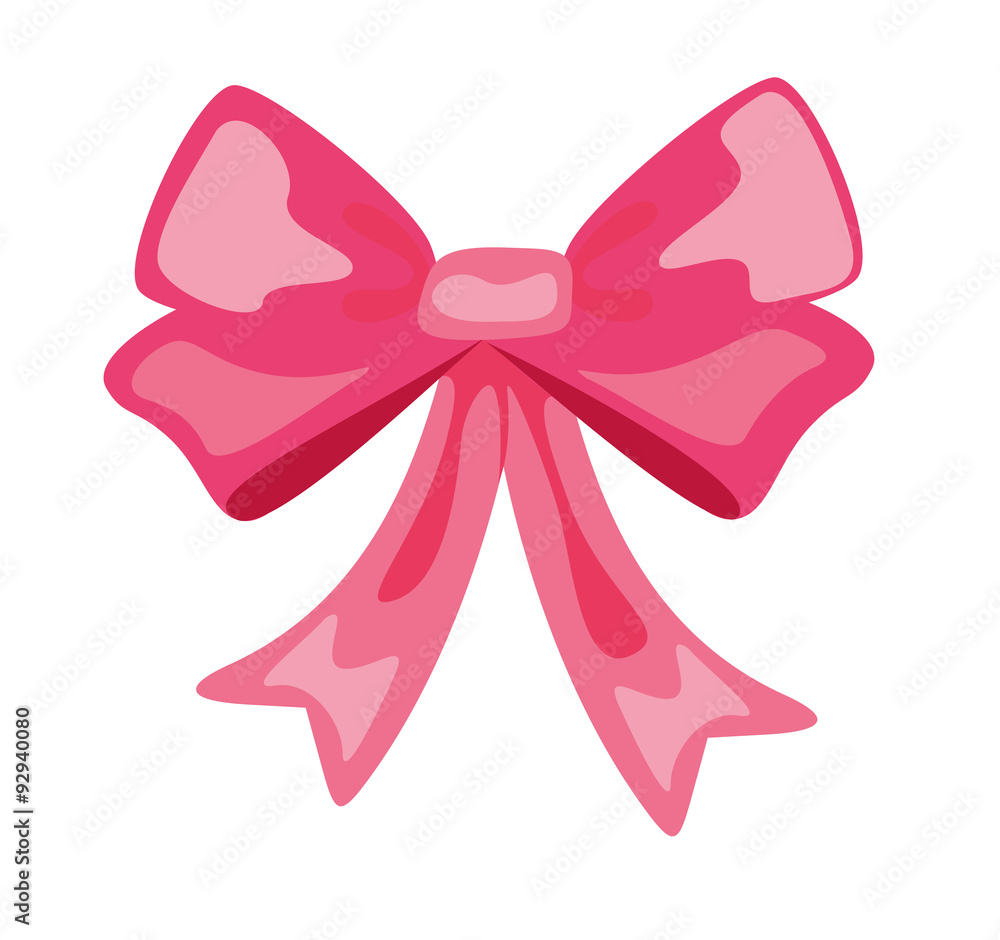 Rosa Geschenkschleife Schleife Rosa Geschenkschleife Schleife