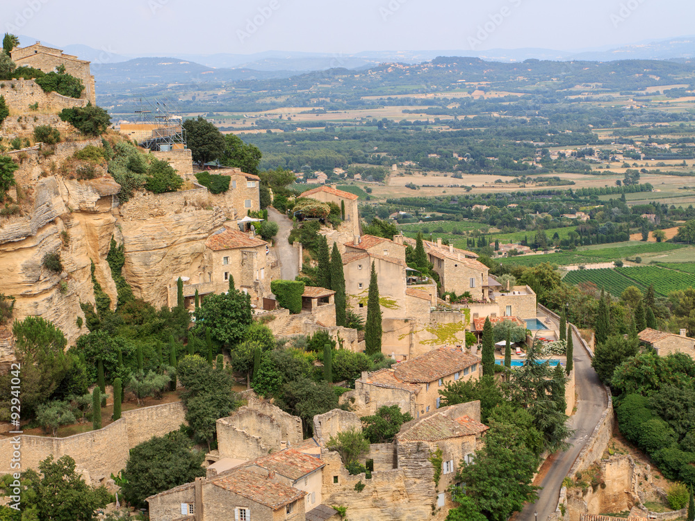 Gordes in the South of France, charming small town