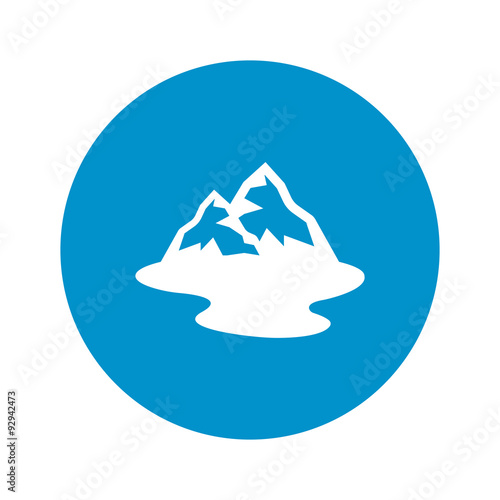 Illustration of fishing and fish icon