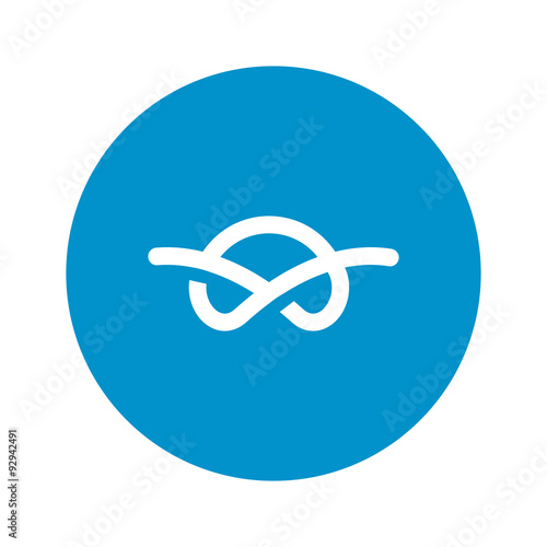 Illustration of fishing and fish icon