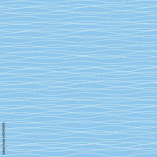 Blue wavy background
