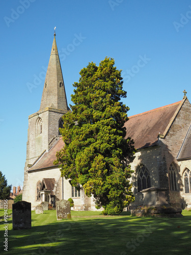 Canvas Print St Mary Magdalene church in Tanworth in Arden