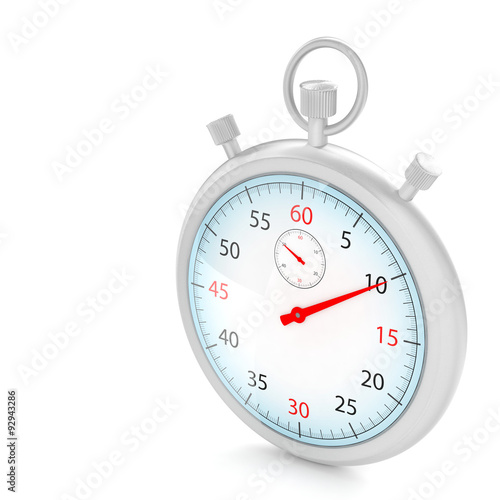 stopwatch 3d illustration