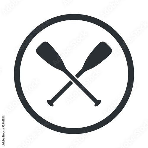Illustration of fishing and fish icon