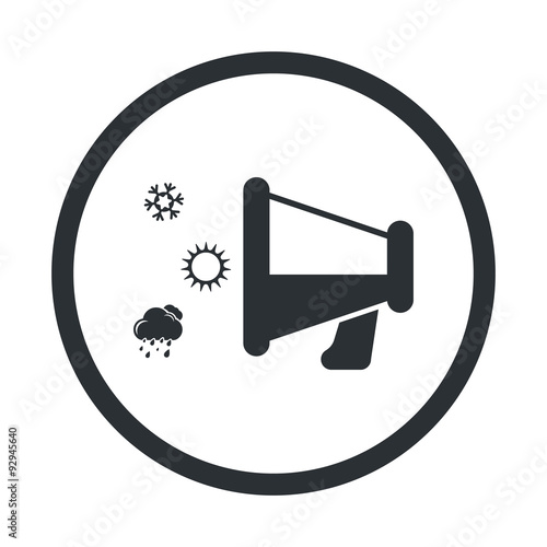 Illustration of weather icon