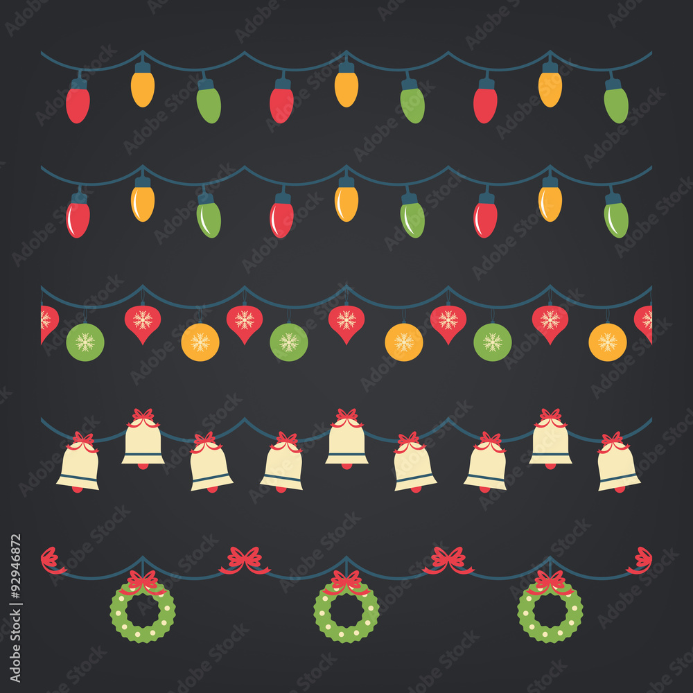 Christmas rope lights set Christmas rope lights set