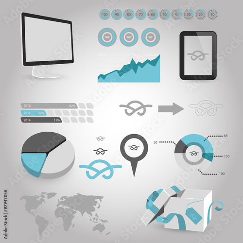 Illustration of fishing and fish icon