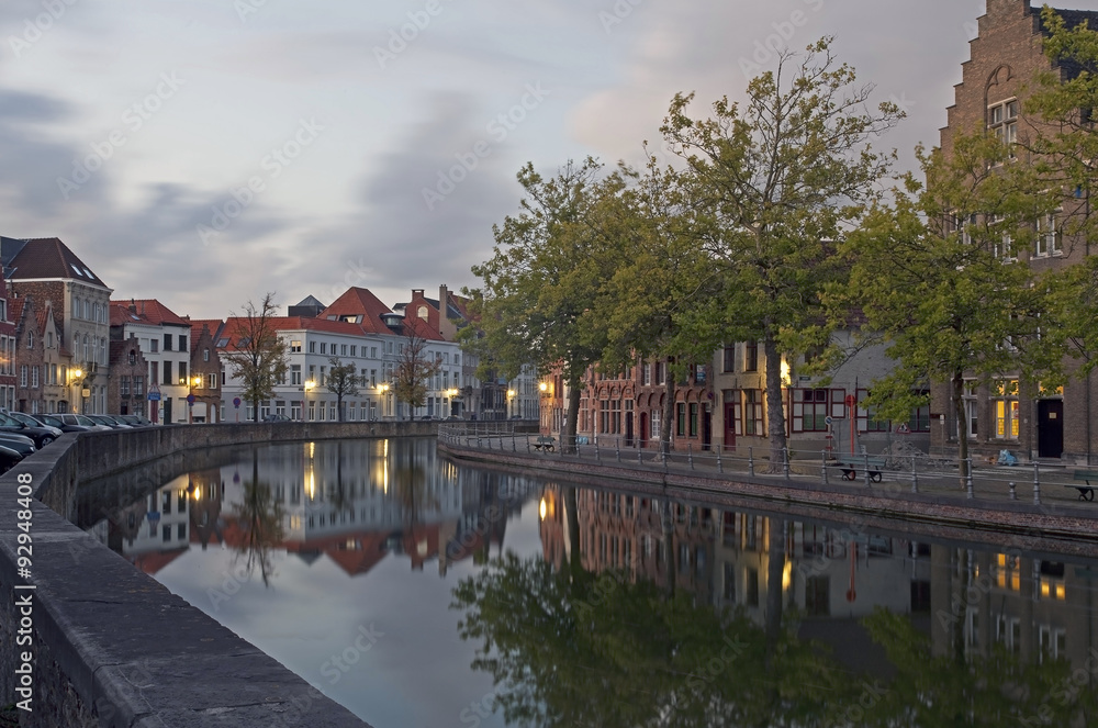 Bruges by evening