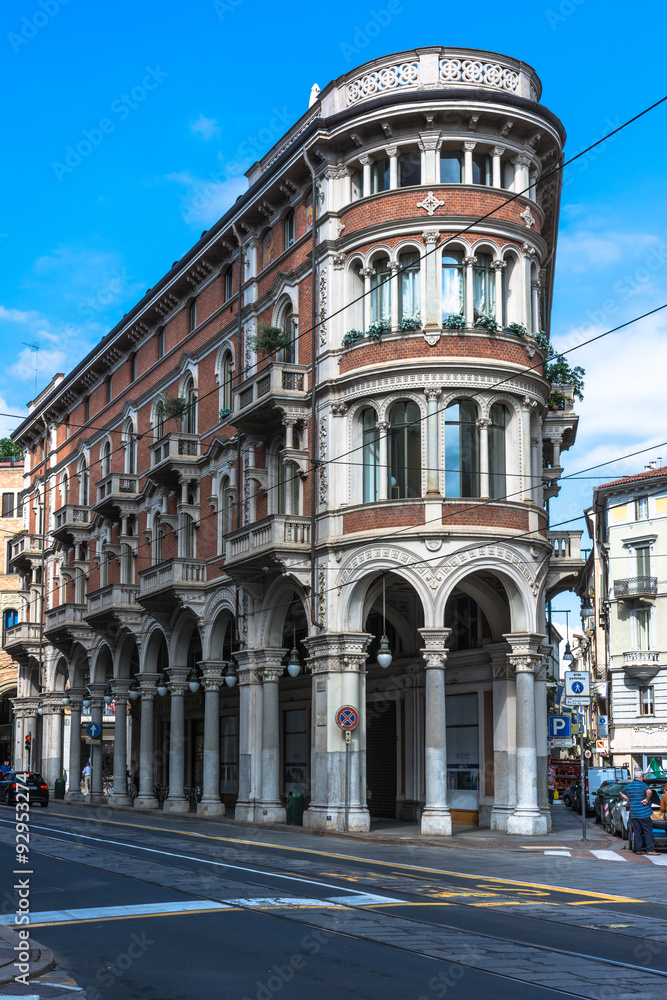 Houses in Turin, Italy