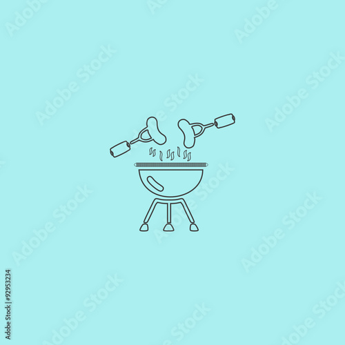 Grill Or Barbecue Icon