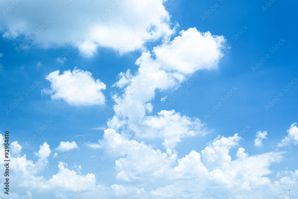 Beautiful Blue Sky Background Template With Some Space for Input Beautiful Blue Sky Background Template With Some Space for Input