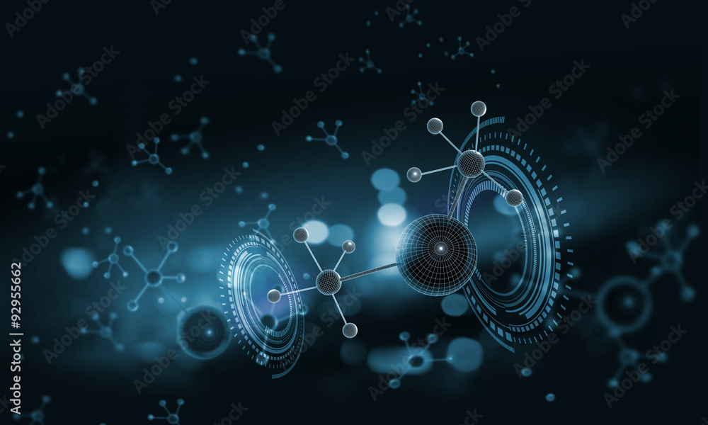Molecule chain Molecule chain