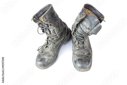 old military boots