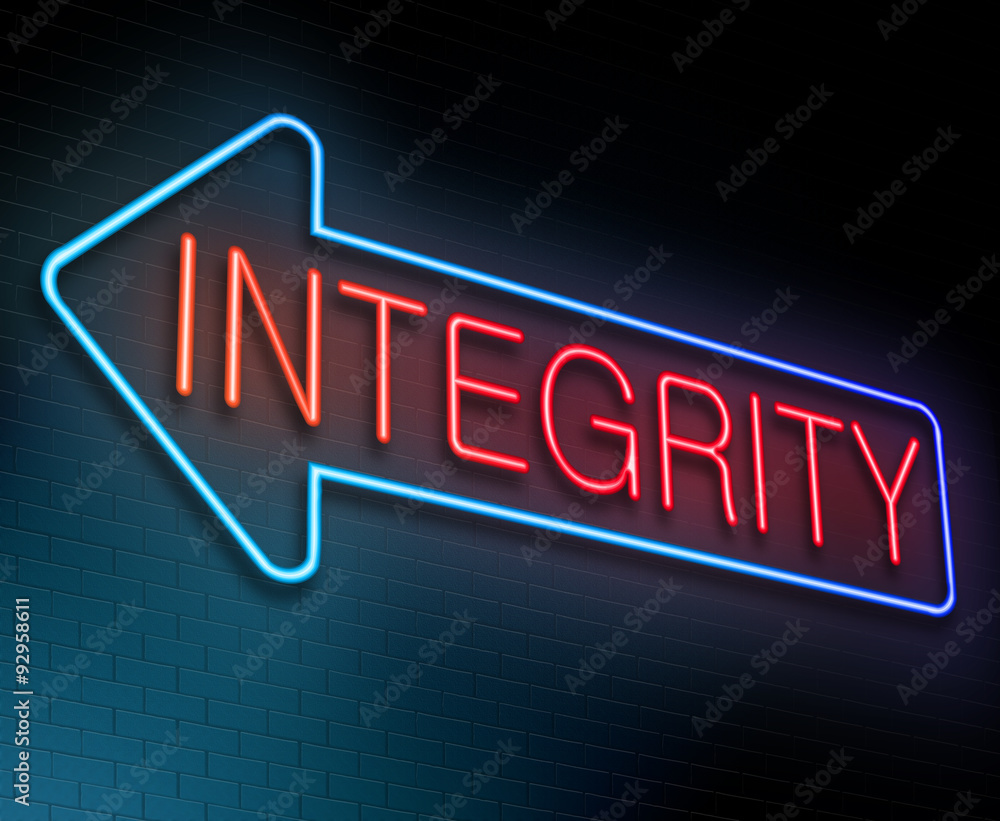 Integrity concept.