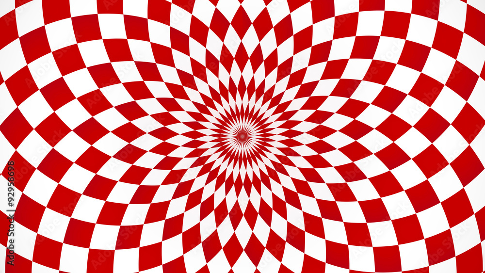 Kaleidoscopic and hypnotic background