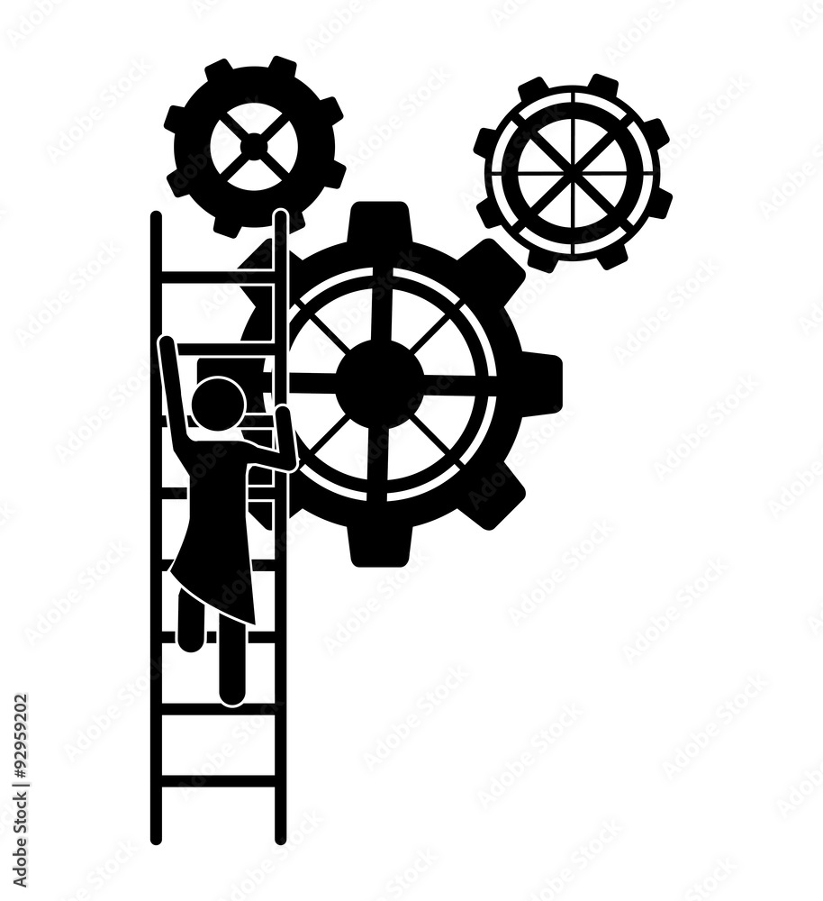 Obraz premium Teamwork design 