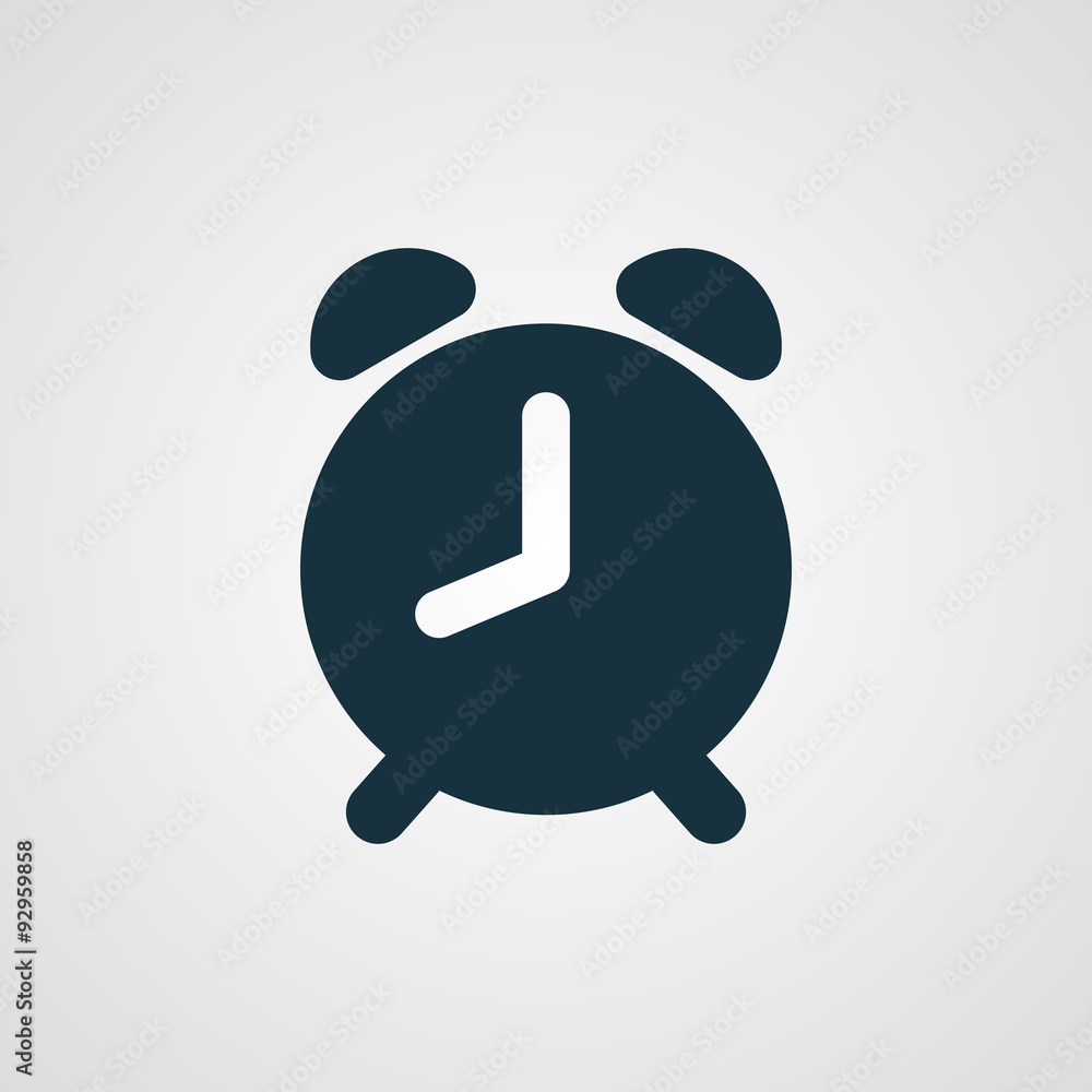 Flat Alarm Clock icon Flat Alarm Clock icon