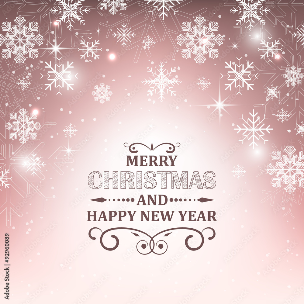 Christmas wallpaper background. Glowing blue vector illustration with snow, snowflakes, stars and glitter. Christmas wallpaper background. Glowing blue vector illustration with snow, snowflakes, stars and glitter.