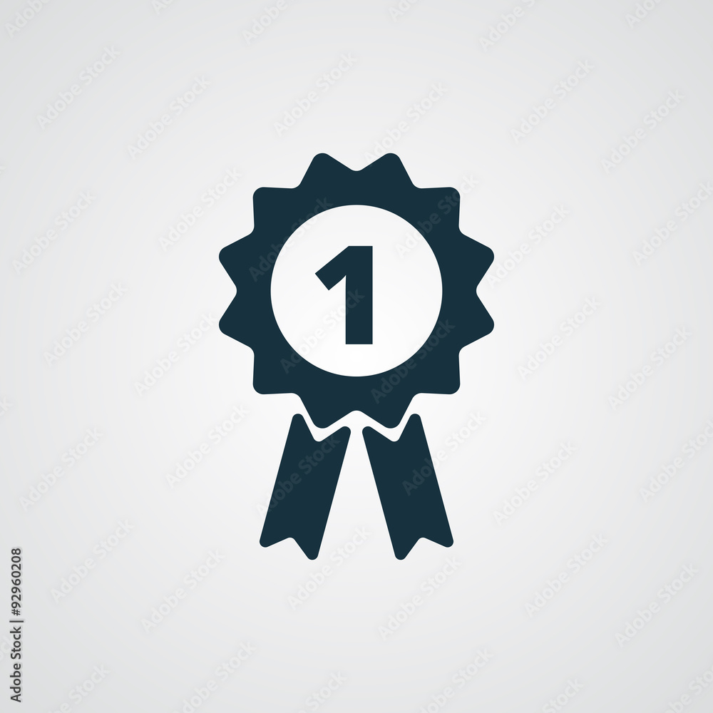 Flat Prize Ribbon icon Flat Prize Ribbon icon
