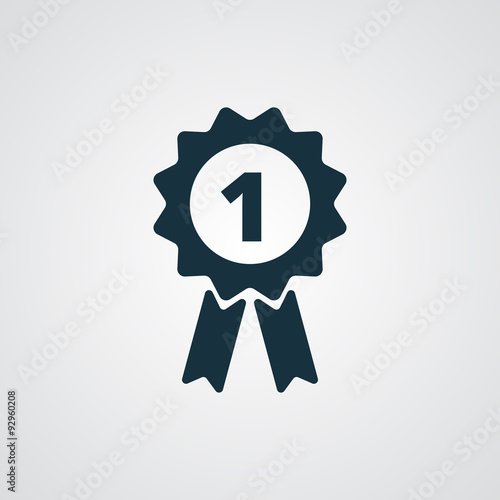 Flat Prize Ribbon icon
