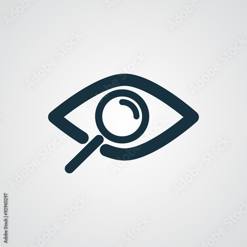 Flat Observation icon