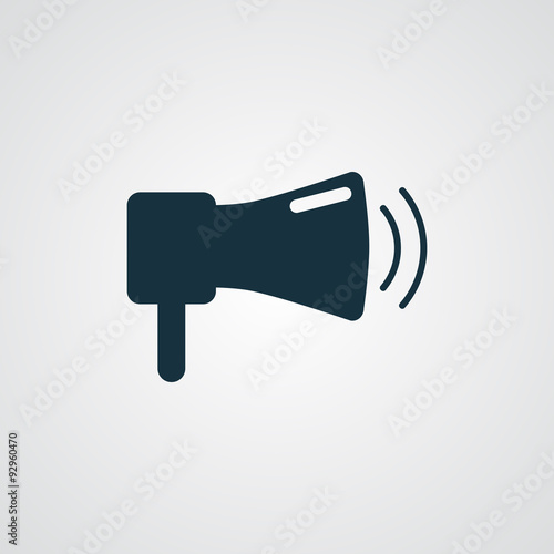 Flat Megaphone icon