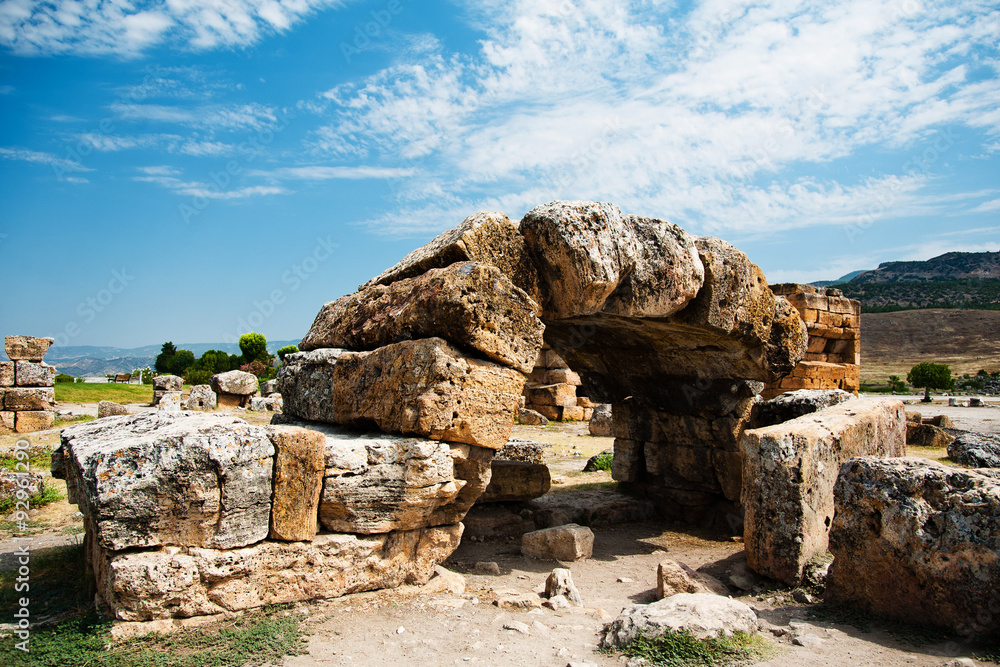 Ruins of ancient Hierapolis