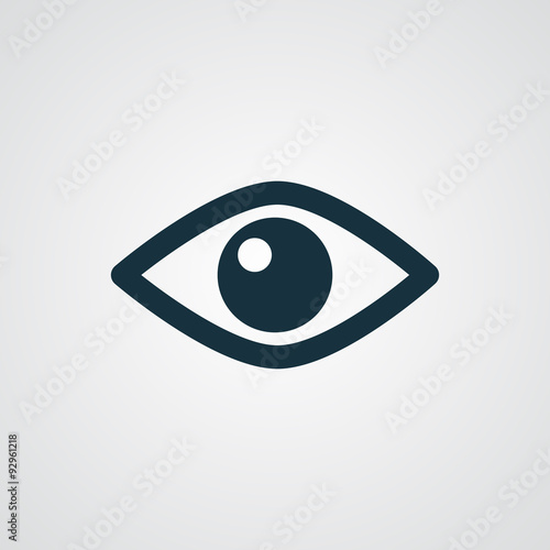 Flat Eye icon