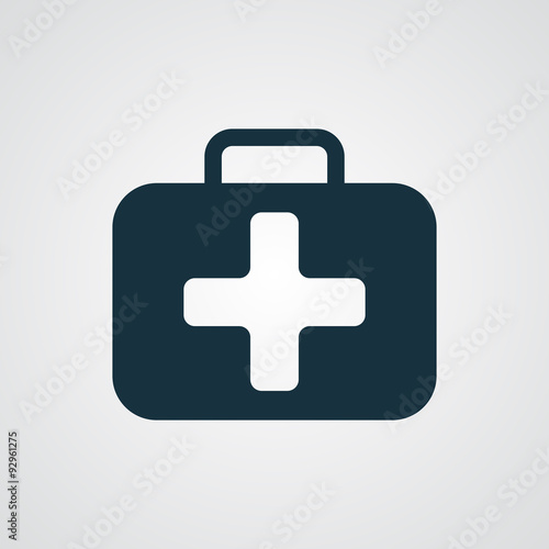 Flat First Aid Kit icon
