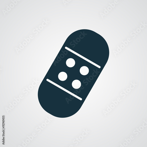 Flat Band Aid icon