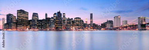 Skyline of Manhattan, New York, USA #92961820